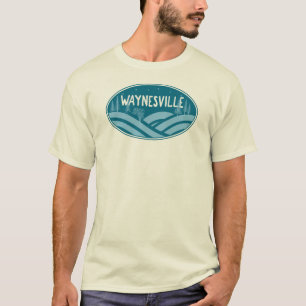 Waynesville North Carolina im Freien T-Shirt