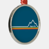 Waynesville North Carolina Ornament Aus Metall (Rechts)