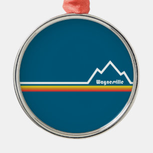 Waynesville North Carolina Ornament Aus Metall