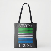 WAYout Arts Freetown Sierra Leone Streifen Flag
