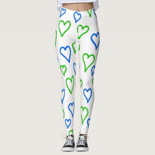 WAYout Arts Sierra Leone Flag Farbeffekte Leggings