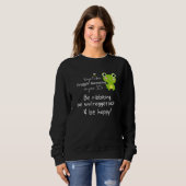 Ways to bee Froggin Awesome Sweatshirt (Vorne ganz)