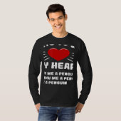 Ways To Win My Heart Penguin Animal Meme Humor T-Shirt (Vorne ganz)