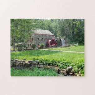 Wayside Grist Mill Sudbury MA Puzzle