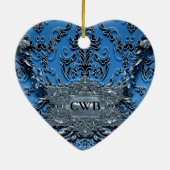 Waythorne Robin Viktorianisch Keramikornament (Hinten)