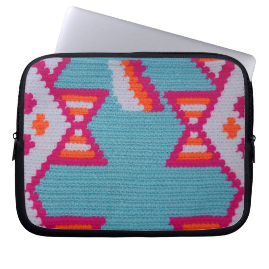 Wayuu Laptop-Hülse Laptopschutzhülle (Vorderseite)