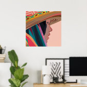 Wayuu Poster (Heimbüro)