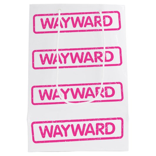 Wayward Gift Bag Mittlere Geschenktüte (Rückseite)