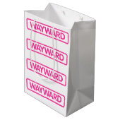 Wayward Gift Bag Mittlere Geschenktüte (Rückseite Schrägansicht)