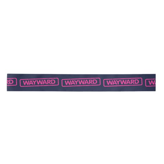 Wayward Satin Ribbon Satinband (Vorderseite)