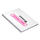 Wayward Woman Notebook Notizblock (Rechte Seite)