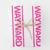 Wayward Wrapping Paper Sheet Geschenkpapier Set (Beispiel)