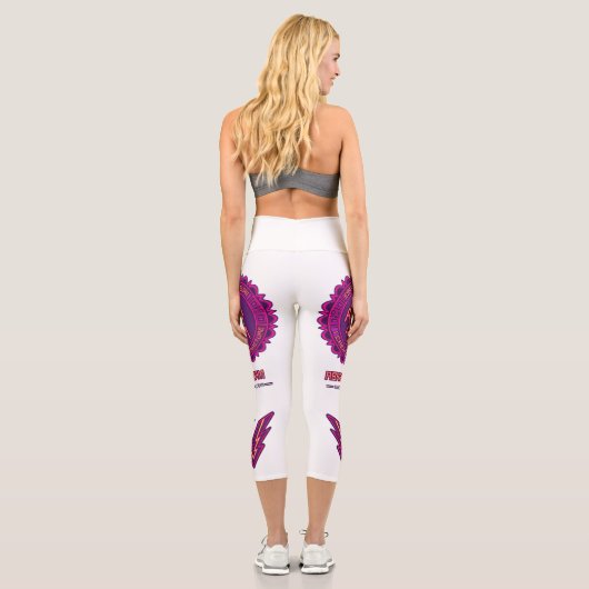 Wazamma High Waisted Capris (Rückseite)