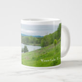 Wazee Landschaftlicher Blick Jumbo-Tasse (Vorderseite Rechts)