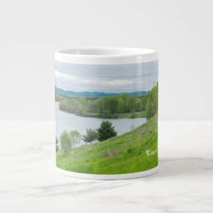 Wazee Landschaftlicher Blick Jumbo-Tasse