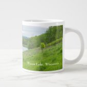 Wazee Landschaftlicher Blick Jumbo-Tasse (Rechts)
