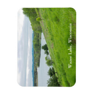 Wazee Landschaftlicher Blick Magnet