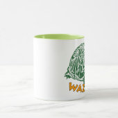 Wazzup - 11 oz Ringer-Tasse Tasse (Zentrum)