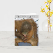 Wazzup Funny Hello to Friends Karte (Gelbe Blume)