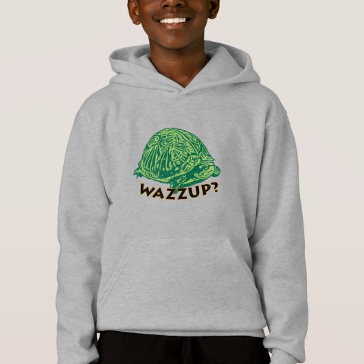 Wazzup - Kinderpullover-Hoodie Hoodie (Vorderseite)