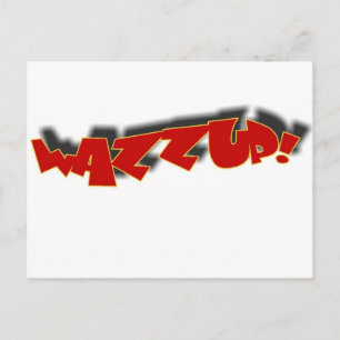 WAZZUP POSTKARTE