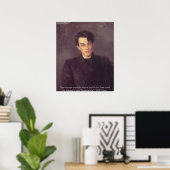 WB Yeats "Pilgrim Soul" Liebe Zitat Poster (Heimbüro)