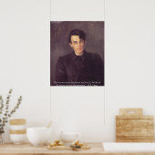 WB Yeats "Pilgrim Soul" Liebe Zitat Poster (Küche)