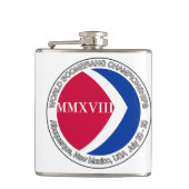 WBC Flasche 2018 Flachmann (Vorderseite)