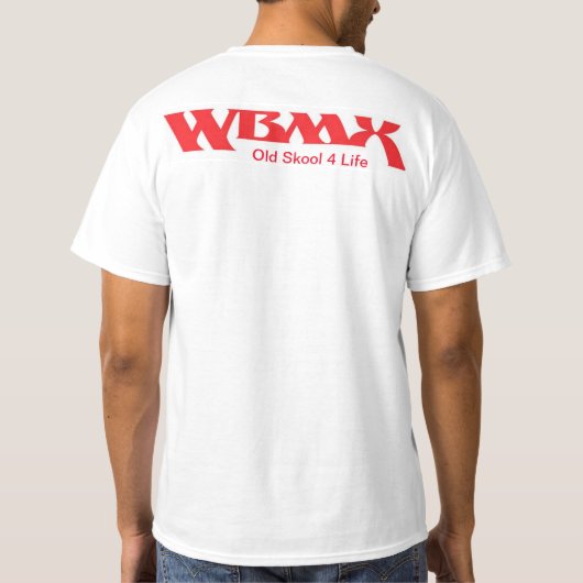 WBMX T - Shirt - Old Skool 4 Life Double Side (Rückseite)