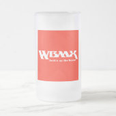WBMX-Tasse Mattglas Bierglas (Mittel)