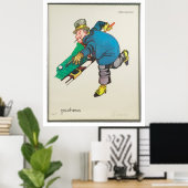 WC Fields Pool Poster (Heimbüro)