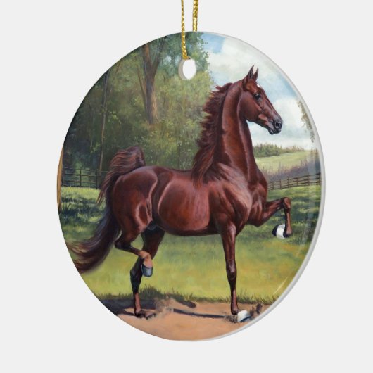 WC Handelsprinz durch Jeanne Newton Schoborg Keramik Ornament (Links)