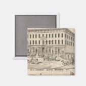 WC Simonds Block in Brandon Magnet (Vorderseite/Rückseite)