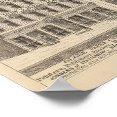 WC Simonds Block in Brandon Poster (Ecke)