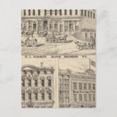 WC Simonds Block in Brandon Postkarte (Vorderseite)