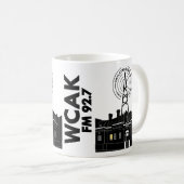 WCAK FM92.7 Retro Tasse - Catlettsburg, KY (VorderseiteRechts)