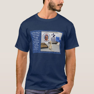 WCC Welpen-Bürgschafts-(vorderes) dunkles Kleid T-Shirt
