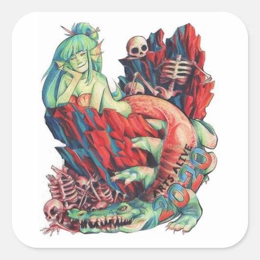 WCHS Arts Alive 2020 Sticker (Vorderseite)