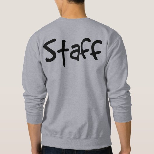 WCRAS Staff Sweatshirt Grau (Rückseite)