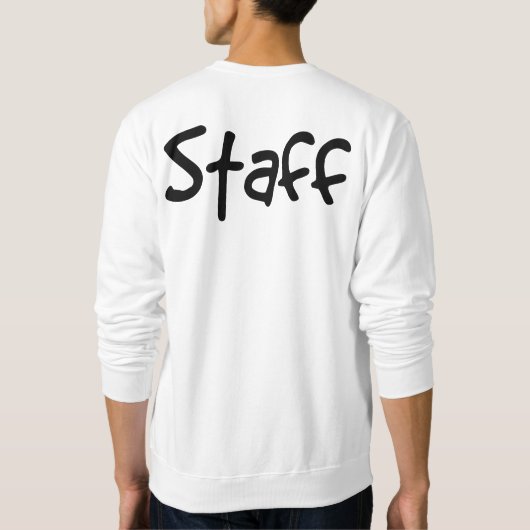 WCRAS Staff Sweatshirt White (Rückseite)