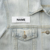 WCS Leader Name Tag Namensschild (Beispiel)