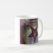 WCSL Baphomet Tasse - besonders angefertigt (VorderseiteRechts)