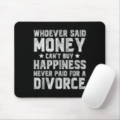 Wcute Ss Cute Ssver Said Money Can't Buy Hapness D Mousepad (Mit Mouse)