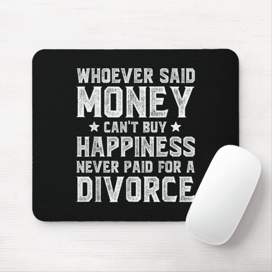 Wcute Ss Cute Ssver Said Money Can't Buy Hapness D Mousepad (Mit Mouse)