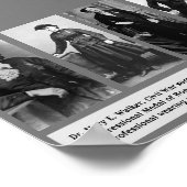 WCW Mary E Walker Suffragist Medal of Honour Poster (Ecke)