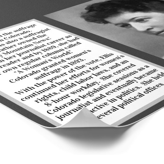 #WCW Meredith Ellis Colorado Anführer Poster (Ecke)