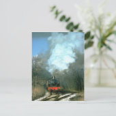 WD 0-6-0 Fred Blätter Haworth im Worth Valley Postkarte (Stehend Vorderseite)