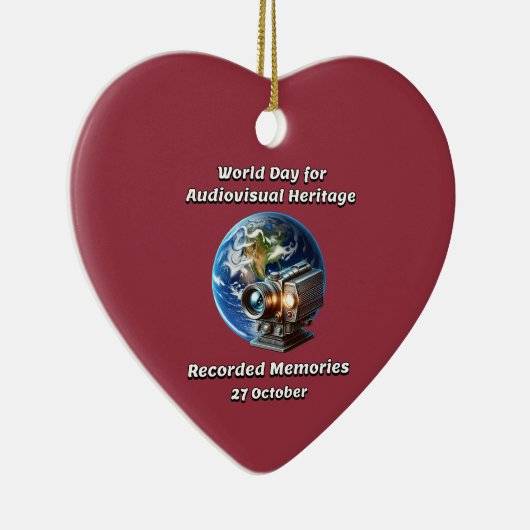 WDAH. Aufgenommene Erinnerungen. 27 Oktober Keramik Ornament (Rechts)