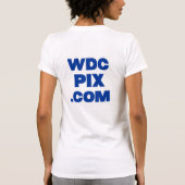 WDCPIX.COM MÄDCHEN-T-SHIRT T-Shirt (Rückseite)