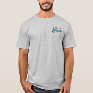 WDHOF®-assoziierter T - Shirt für Männer - grau